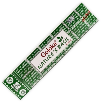 Goloka Nature´s Basil Räucherstäbchen Indien 15g 1